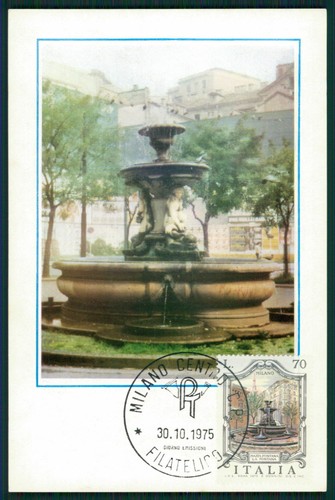 Italia 1975 fontana - fontana, milano