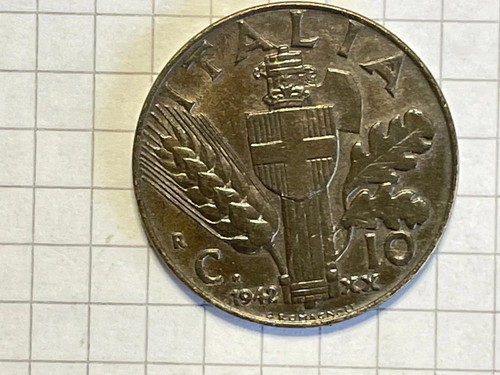 Centesimi 1942 impero - 10,