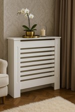 Copriradiatore Bianco MDF