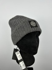 Dark Grey Stone Island Beanie