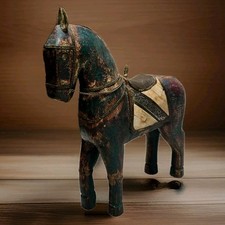 Statuina vintage cavallo in