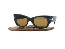 RARI E UNICI OCCHIALI DA SOLE 6200/46 PERSOL MEFLECTO RATTI anni 60 ART DECO D'ITALIA