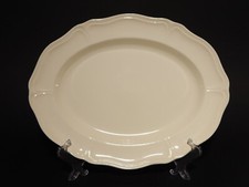 VINTAGE CERAMICA WEDGWOOD ETRURIA BARLASTON QUEENS SHAPE VASSOIO PIATTO OVALE