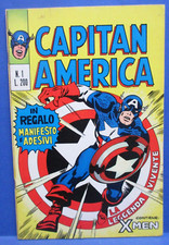 CAPITAN AMERICA COLLEZIONE COMPLETA 1 / 128 ECCELLENTE EDICOLA Corno 1973 !!!