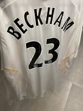 maglia Shirt Jersey Mls Nasl calcio vintage Beckham Los Angeles Galaxy