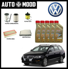 KIT TAGLIANDO VW VOLKSWAGEN PASSAT 2.0 TDI 16V (103Kw) 4 FILTRI 5LT CASTROL 5W30