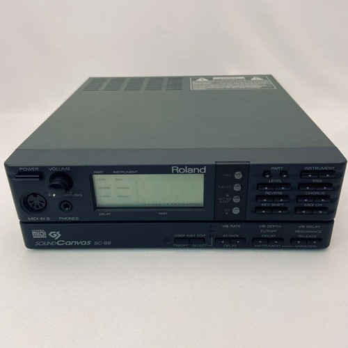 Roland sound module midi - roland, sc-88