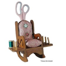 Sedia a dondolo vintage fatta