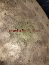 Piatto ride/crash UFIP 21 pollici usato, ottime condizioni 