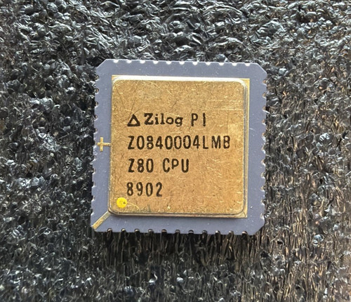 Vintage zilog z80 cpu clcc - vintage,