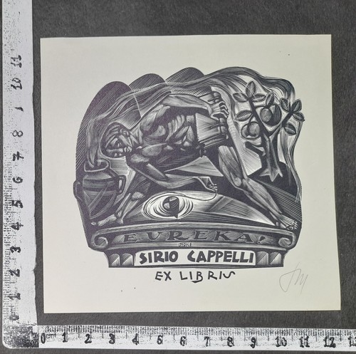 Wunderkammer exlibris 1032 - wunderkammer, l