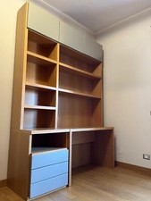 Libreria con scrittoio dell’azienda Marzorati