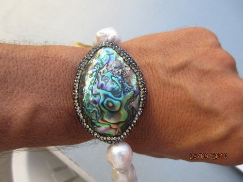 Bracciale argento 925 perle - 925,
