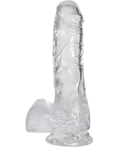 Dildo jelly trasparente - jelly,
