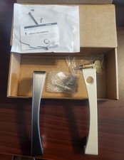 Ferramenta per porta scorrevole XO in legno rivestito Pella con cilindro chiave - Nuova