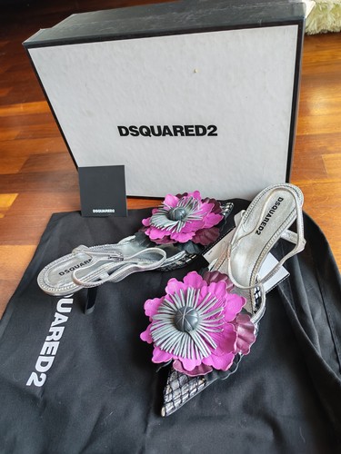 Sandali con tacco dsquared - sandali,