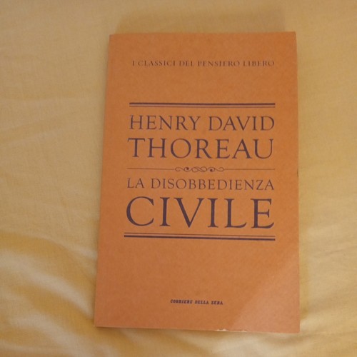Disobbedienza civile henry - la, civile-henry