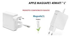 ALIMENTATORE PER MACBOOK AIR CARICABATTERIA COMPAT. APPLE MAGSAFE1 45WATT  " L"