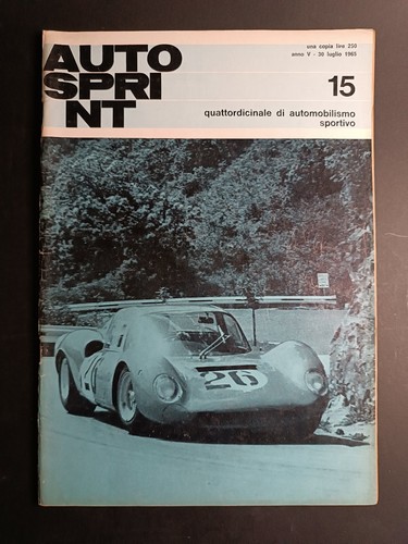 Rivista autosprint anno 1965 - rivista,