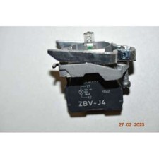 5 Pezzi ZB4BZ009+ZBVJ4 Base di fissaggio XB4+elemento Luminoso Led rosso 12 Volt