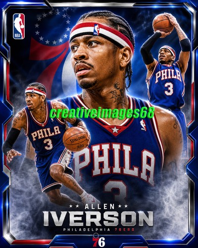 Allen iverson 8x10 - allen,