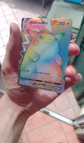 Pikachu vmax rainbow 188 - pikachu,