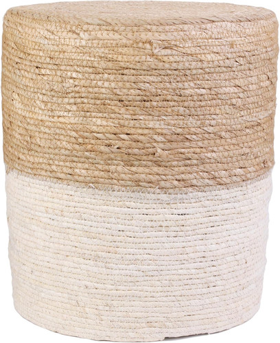 Pouf blue lagoon - blue, beige