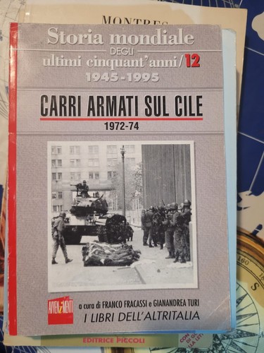 Libro carri armati sul cile - armati,