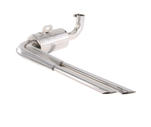 Marmitta abarth cromata - , inox
