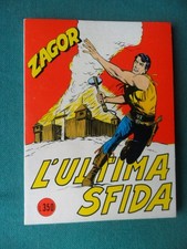 ED. DAIM PRESS   ZAGOR  SCRITTA ROSSA   N  37  EDICOLA /MAGAZZINO     1973  !!!!
