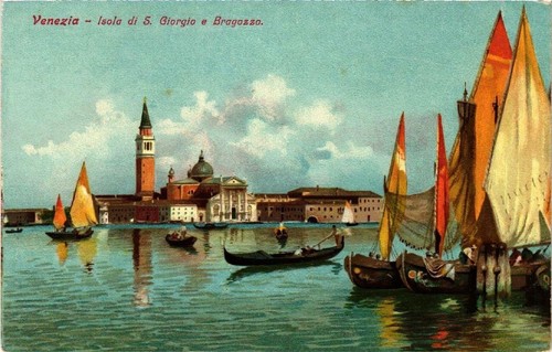 Cpa venezia isola - venezia, s