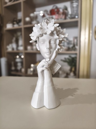 Hervit figura moderna - bianca, h
