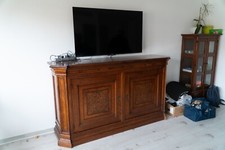 Credenza notarile quercia noce
