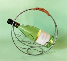 Porta bottiglie da tavola di design in metallo - Vintage