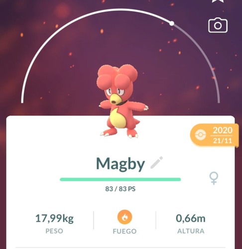 Pokemon baby magby - baby,