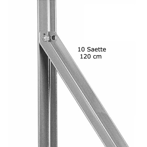 Saette 120 in acciaio - 10,