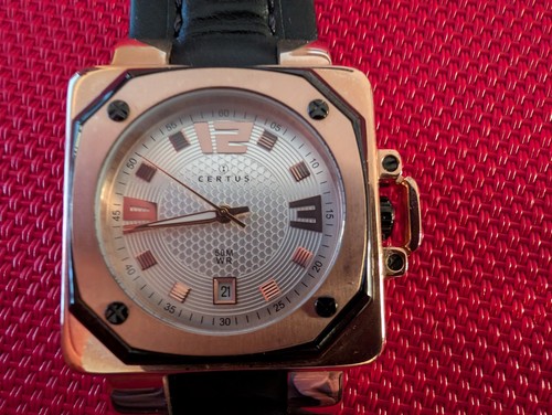 Orologio certus uomo - uomo, quarzo