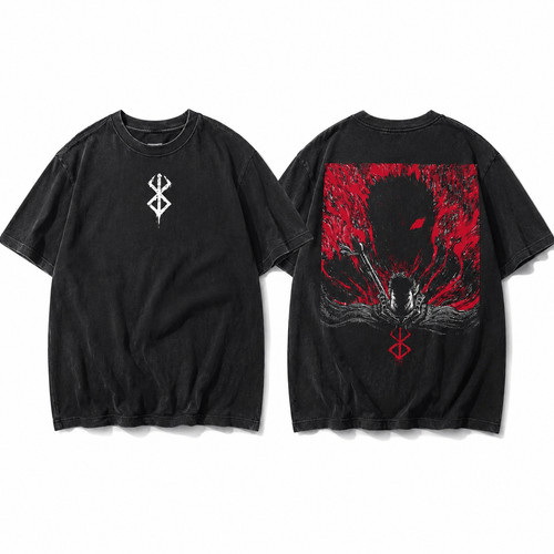 Shirt berserk anime cotone - t-shirt,