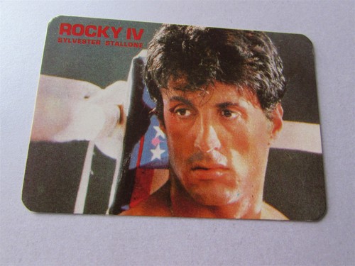Rocky stallone calendar card - stallone,