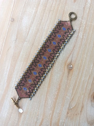 Bracciale perline vetro - perline,