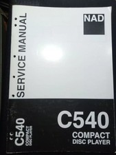 NAD C 540 Lettore CD Manuale