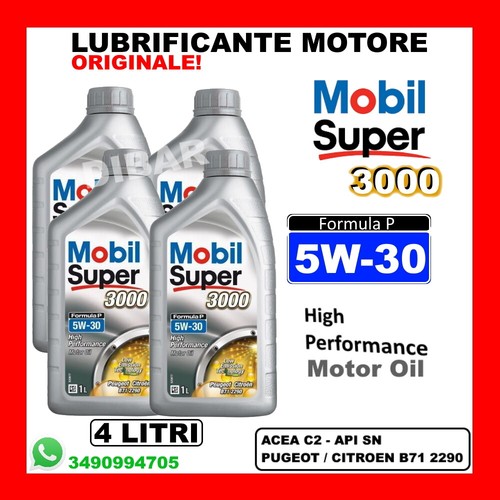 Lubrificante mobil super 3000 - mobil,