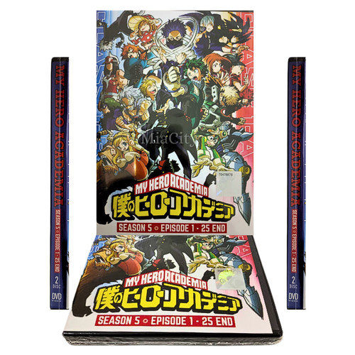 Dvd anime hero academia - hero,