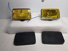 Fari Fendinebbia auto d'epoca Siem con cover A112 VW Golf Ford Escort MK1 Abarth