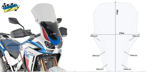 Cupolino givi trasparente - givi,