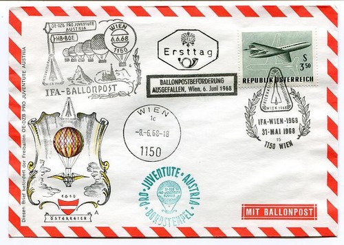 1968 ifa ballonpost - 1968, pro