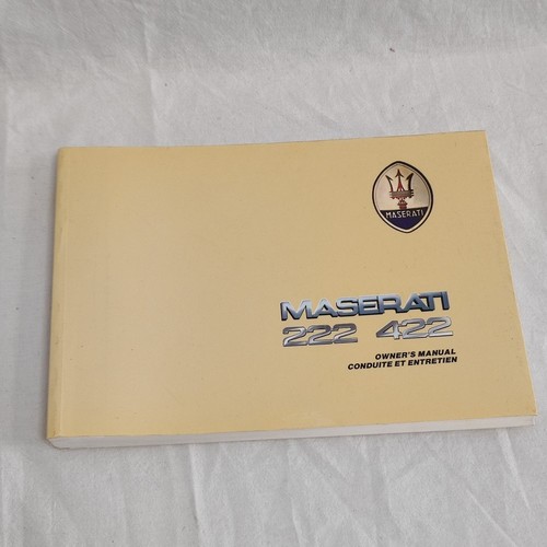 Maserati 222 422 owner - 222,