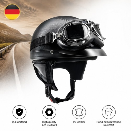 Casco scooter con occhiali - scooter,