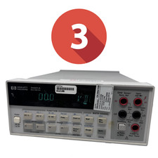 Lotto di 3 - Keysight 34401A Multimetro digitale ad alte prestazioni 6,5 cifre 1000V