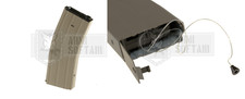 BATTLE AXE HI-CAP Flash Magazine CORD M4 Hicap 480 rds TAN AIRSOFT